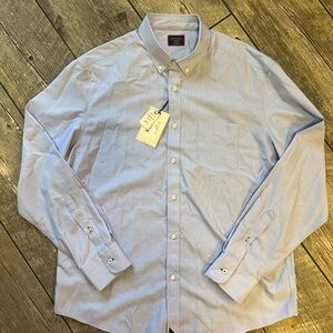 Men's Blue Button-Down Shirt